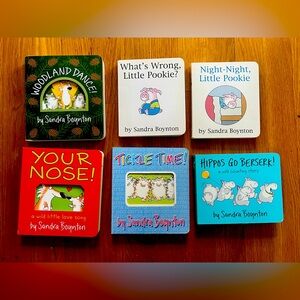 Sandra Boynton board books for early reader and baby